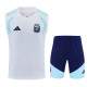 26/27 Argentina White Tank top and shorts suit