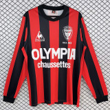 1997/1998 Nice Home Long Sleeve Retro Soccer Jersey