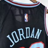 25/26 BULLS JORDAN # 23 Black City Edition Top Quality Hot Pressing NBA Jersey