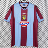 1999/2000 Aston Villa Home Retro Soccer Jersey