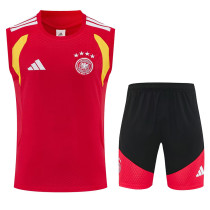 26/27 Germany Red Tank top and shorts suit