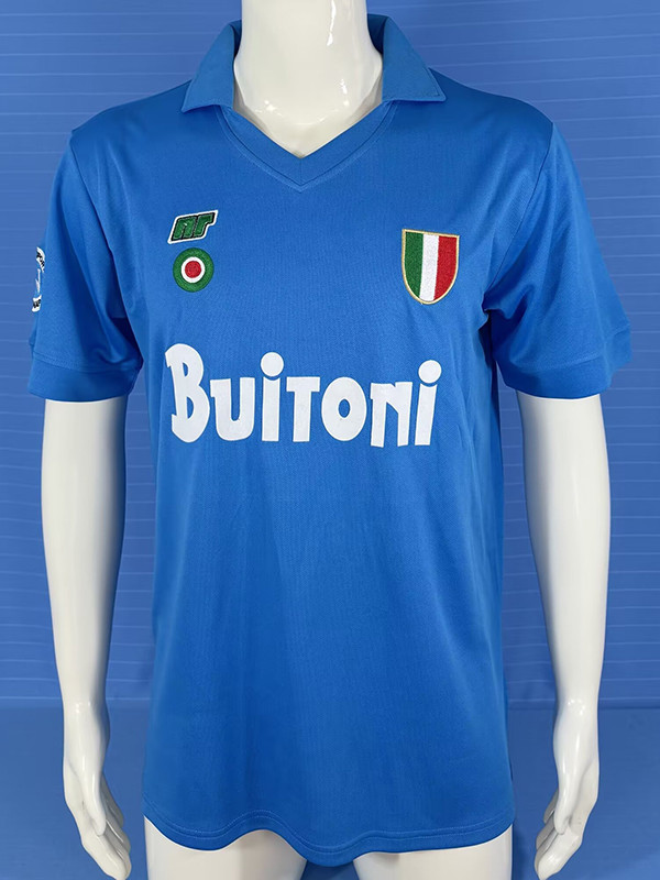 1987/1988 Napoli Home Retro Soccer Jersey