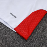 26/27 Germany White Kids Half Pull Tracksuit #E26004(童装/半拉链）