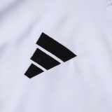 26/27 Germany White Kids Half Pull Tracksuit #E26004(童装/半拉链）