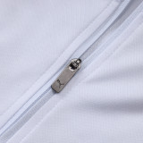 26/276 Marseille White Kids Half Pull Tracksuit #E25222 (童装、半拉链)