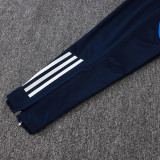 25/26 RMA Royal Blue Half Pull Tracksuit#B25147(半拉链)
