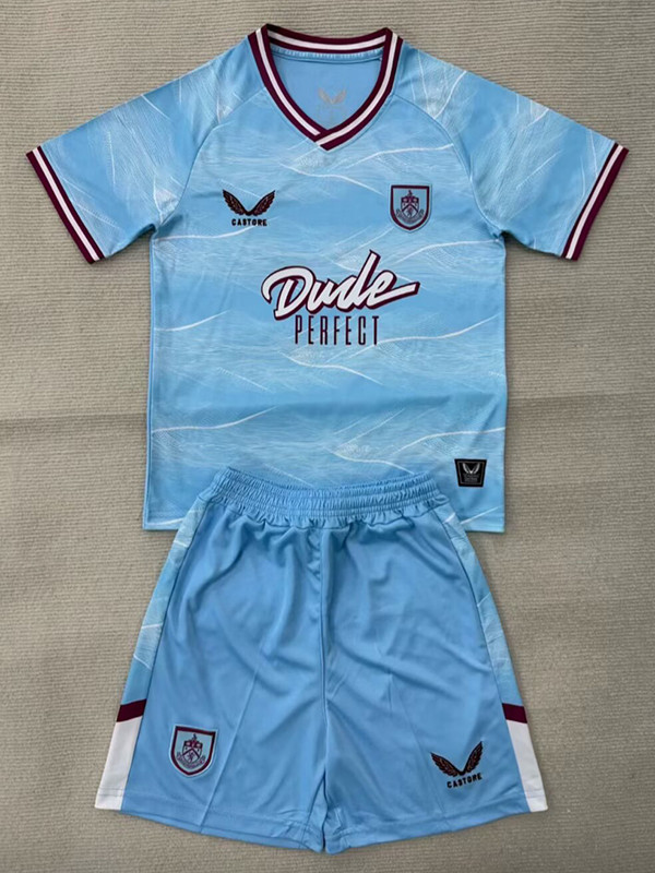 25/26 Burnley FC Away Kids Soccer Jersey