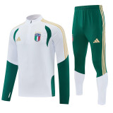 26/27 Italy White Half Pull Tracksuit (半拉链)