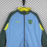2002/2003 Sporting Lisbon Sky Blue Retro Windbreaker