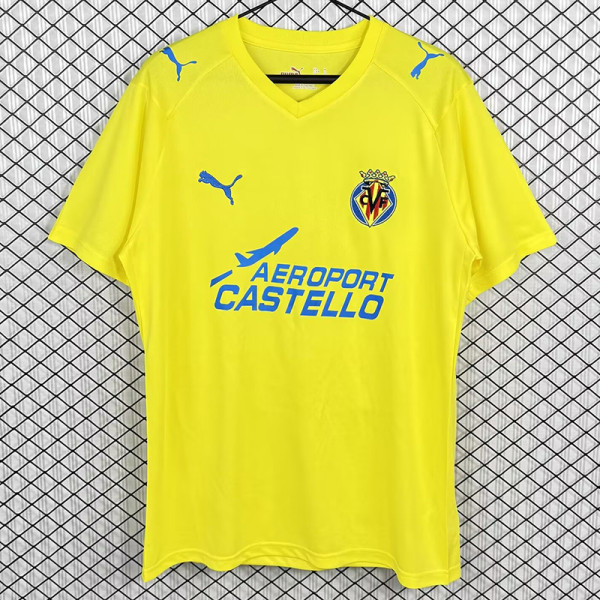 2008/2009 Villarreal Home Retro Soccer Jersey