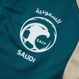 26/27 Saudi Arabia Dark Green Jacket Tracksuit#A26004