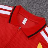 26/27 Germany Red Half Pull Player Version Training Short Suit(半拉球员版)