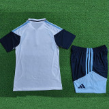 26/27 Argentina White Half Pull Player Version Training Short Suit(半拉球员版)