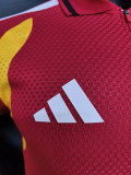 26/27 Germany Red Half Pull Player Version Training Shirts#(半拉球员版)