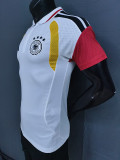 26/27 Germany White Half Pull Player Version Training Shirts#(半拉球员版)