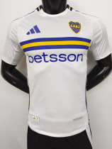 24/25 Boca Juniors Away Player Version Soccer Jersey
