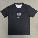 26/27 England Black Goalkeeper Fans Soccer Jersey