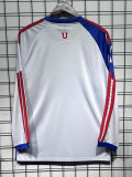26/27 Universidad De Chile Away Long Sleeve Fans Soccer Jersey