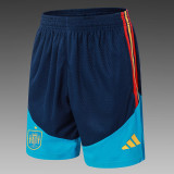 26/27 Spain Royal Blue Player Version Shorts Pants#D2603