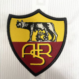 1999/2000 Roma Away Long Sleeve Retro Soccer Jersey
