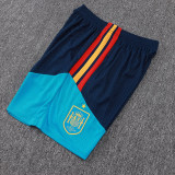 26/27 Spain Royal Blue Player Version Shorts Pants#D2603