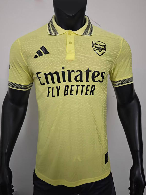 26/27 ARS Leisure Edition Yellow Player Version Soccer Jersey(圆领)
