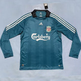 2008/2009 LIV Away Long Sleeve Retro  Soccer Jersey