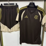 26/27 Flamengo Black Training Short  Suit