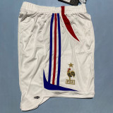 2006 France Away Retro Shorts Pants