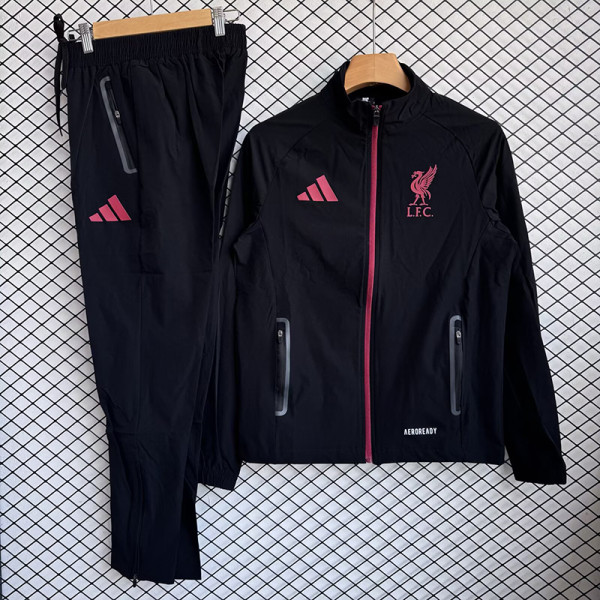 26/27 LIV Black Windbreaker Tracksuit
