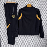 26/27 Paris FC Black Windbreaker Tracksuit