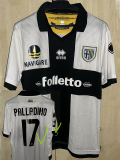 2012/2013 Parma Home Retro Soccer Jersey#17带联赛章