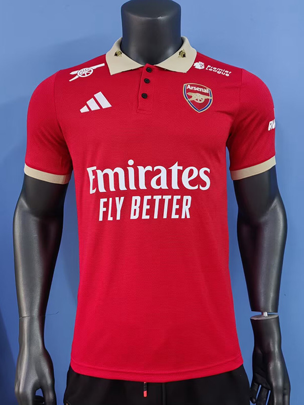 26/27 ARS Red Player Version  Polo Shirt