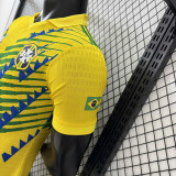 26/27 Brazil Special Edition Yellow Player Version Soccer Jersey