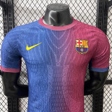 26/27 BAR Special Edition Pink Blue Player Version Soccer Jersey