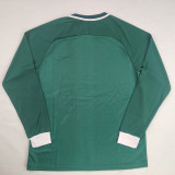 26/27 Palestine Dark Green Long Sleeve Retro Soccer Jersey