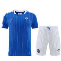 26/27 CHE Blue Training Shorts Suit