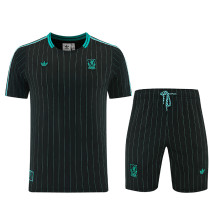 26/27 LIV Black Training Shorts Suit