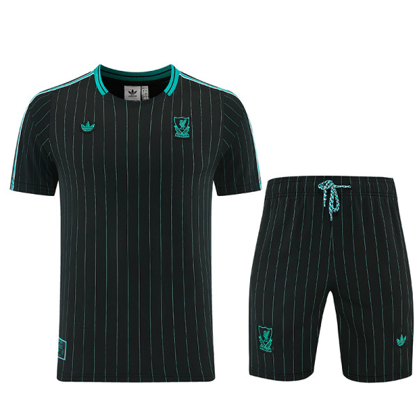 26/27 LIV Black Training Shorts Suit