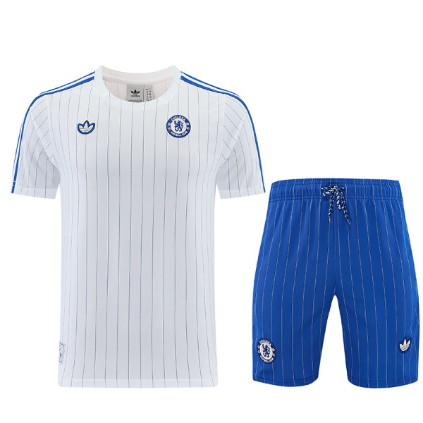 26/27 CHE White Training Shorts Suit