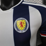 26/27 Scotland Special Edition Royal Blue & White Player Version Soccer Jersey