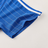 26/27 CHE Blue Training Shorts Suit