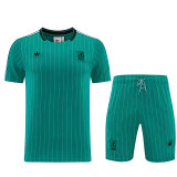 26/27 LIV Green Training Shorts Suit