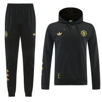26/27 Man Utd Black HoodieTracksuit