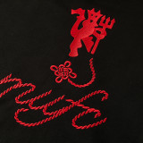 26/27 Man Utd Black HoodieTracksuit
