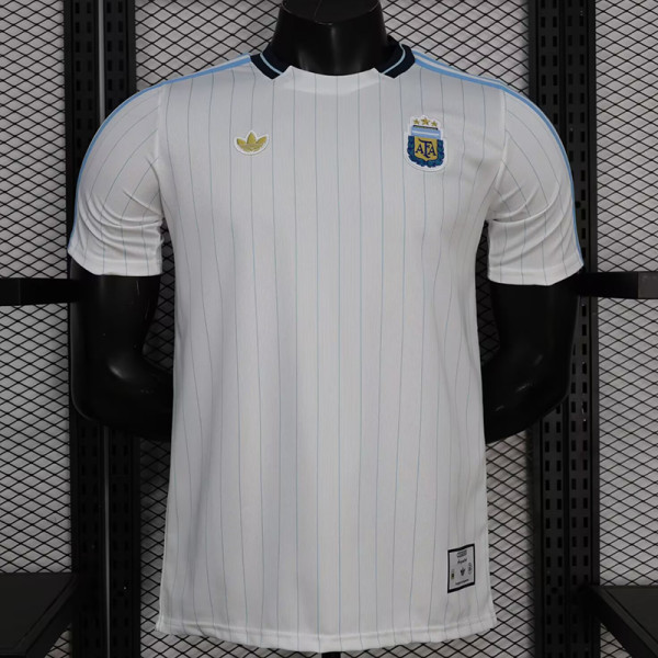 26/27 Argentina Leisure Retro Edition White Player Version Soccer Jersey