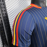 26/27 Spain Leisure Retro Edition Royal Blue Player Version Soccer Jersey