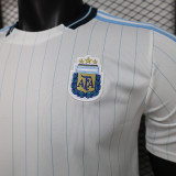26/27 Argentina Leisure Retro Edition White Player Version Soccer Jersey