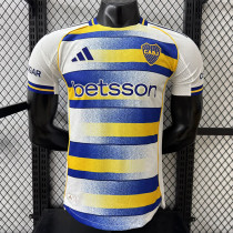 26/27 Boca Juniors Away Player Version Soccer Jersey
