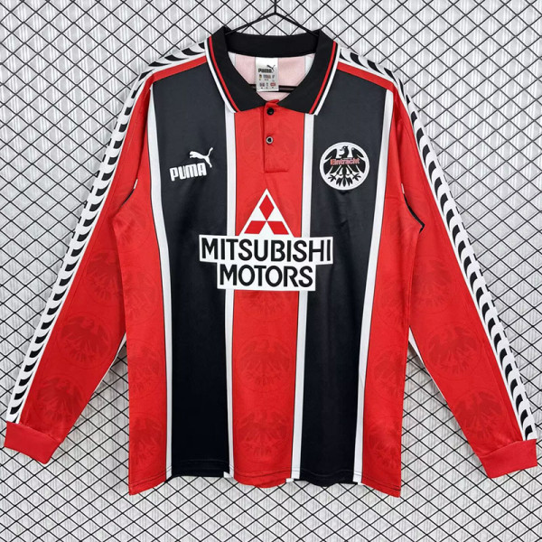 1996/1997 Frankfurt Home Long Sleeve Retro Soccer Jersey